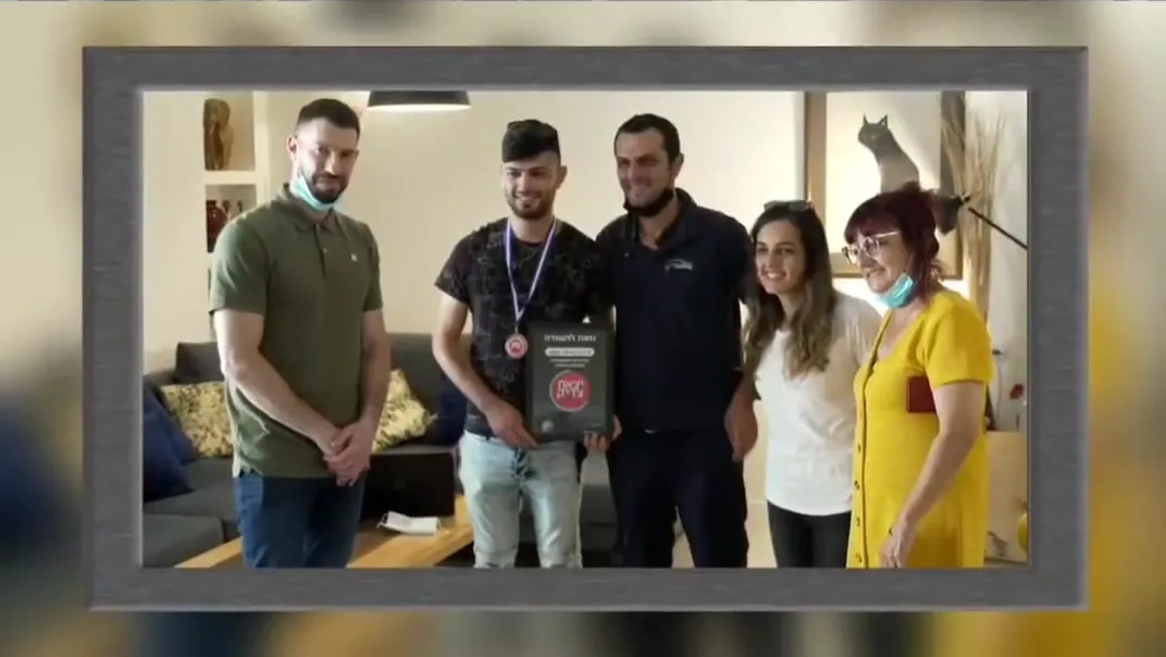יהודה חכמוב וחיים אתגר — טקס יצאת צדיק